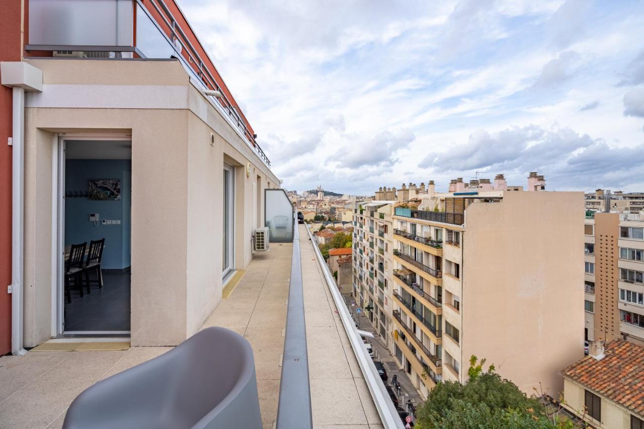 Chez Marius Appartement avec terrasse pour 2 personnes à Marselha Exterior foto